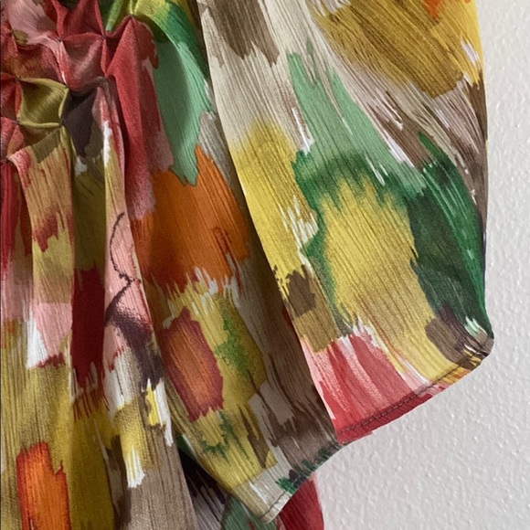 Colorful Women's Top by August Silk - Picture 5 of 6